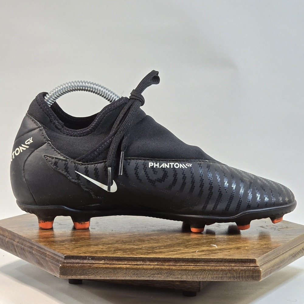 Nike Phantom GX Soccer Shoes Mens Size 6.5 Black Firm Ground Cleats DD9482-010 - Picture 7 of 10